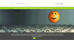 Desktop Screenshot of cekib.de